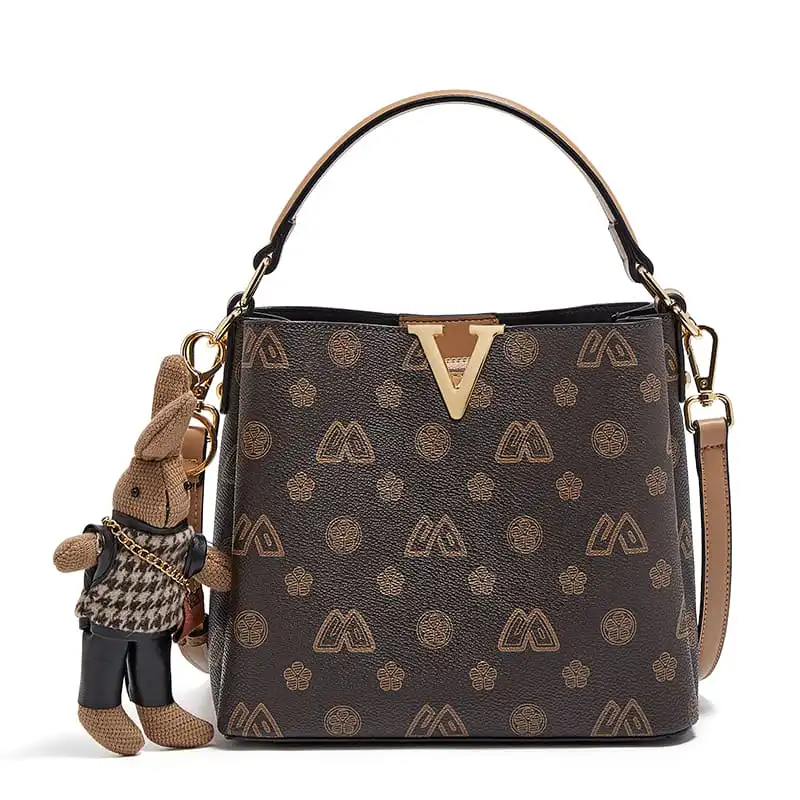 Γυναικεία Τσάντα PVC Χιαστί/Χειρός Foxer 9140150F καφέ Γυναικεία Τσάντα PVC Χιαστί/Χειρός Foxer 9140150F καφέ