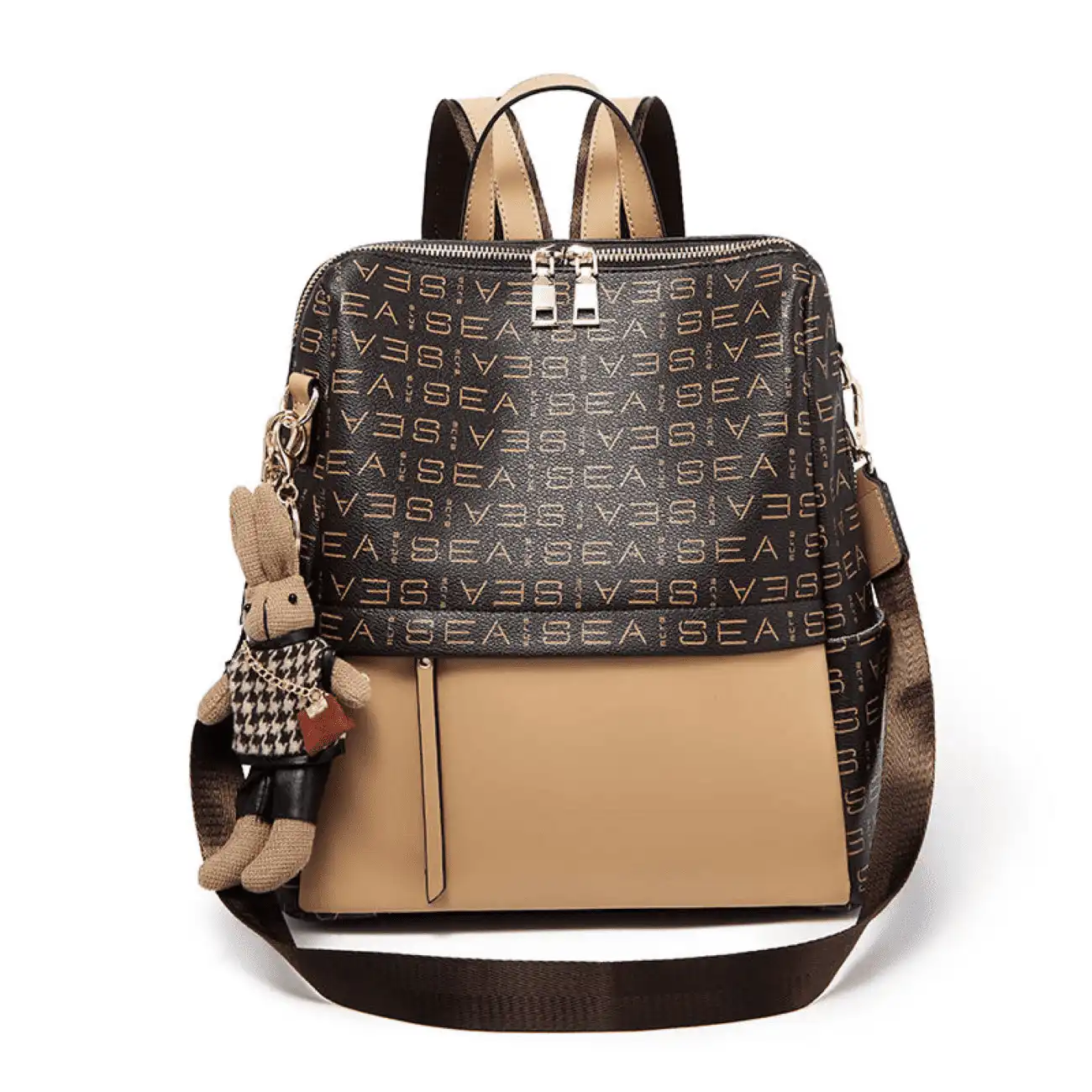 Γυναικείo Σακίδιο Πλάτης PVC Foxer 9151057F καφέ Γυναικείo Σακίδιο Πλάτης PVC Foxer 9151057F καφέ