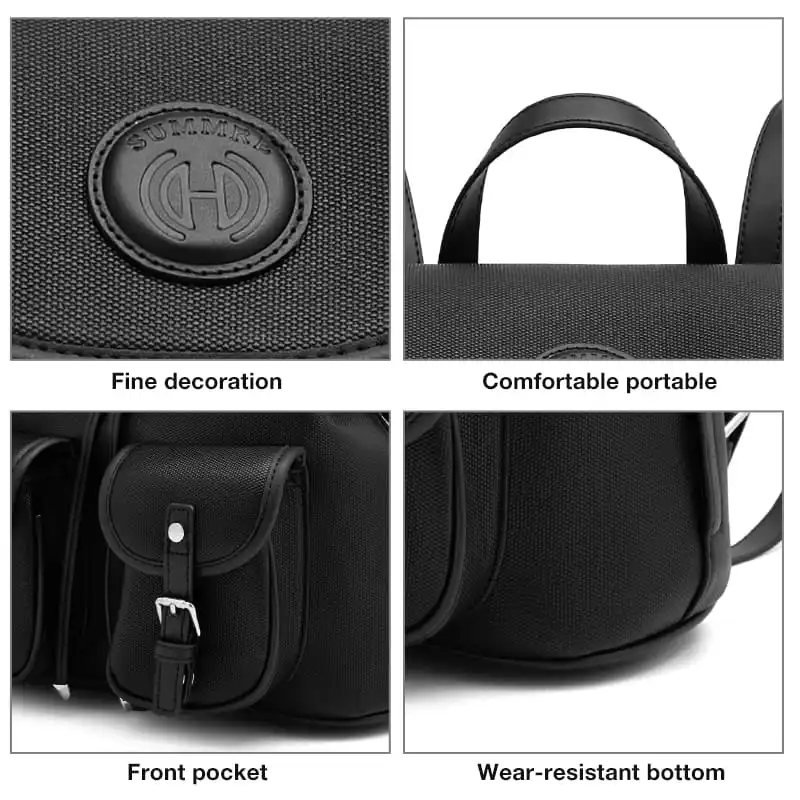 Σακίδιο Πλάτης Foxer 9151129F μαύρο