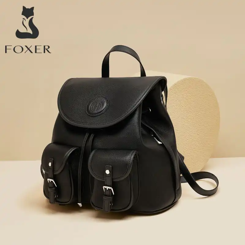 Σακίδιο Πλάτης Foxer 9151129F μαύρο Σακίδιο Πλάτης Foxer 9151129F μαύρο