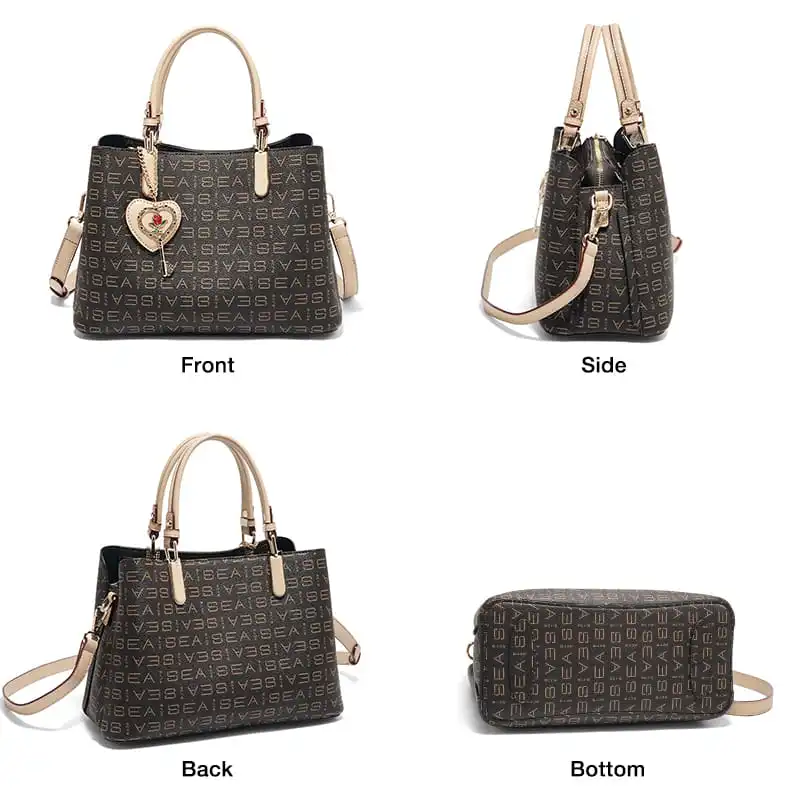 Γυναικεία Τσάντα PVC Χιαστί Foxer 9151147F καφέ Γυναικεία Τσάντα PVC Χιαστί Foxer 9151147F καφέ