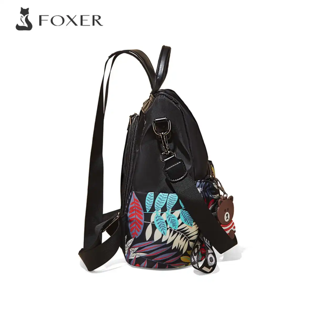 Σακίδιο Πλάτης Foxer 9158086F μαύρο