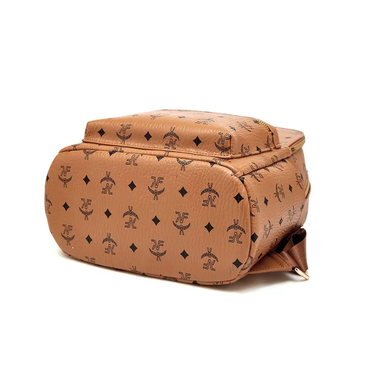 Γυναικείo Σακίδιο Πλάτης PVC Foxer 9158129F καφέ