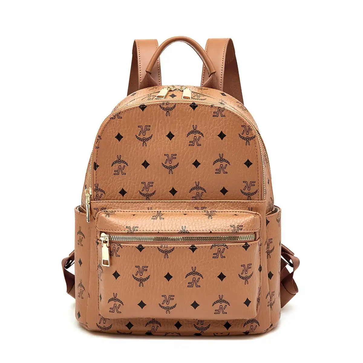 Γυναικείo Σακίδιο Πλάτης PVC Foxer 9158129F καφέ