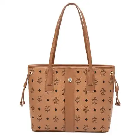 Γυναικεία Τσάντα PVC Χειρός Foxer 9158130F καφέ Γυναικεία Τσάντα PVC Χειρός Foxer 9158130F καφέ