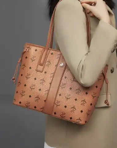 Γυναικεία Τσάντα PVC Χειρός Foxer 9158130F καφέ