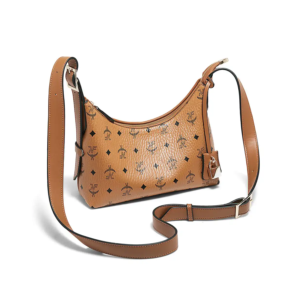 Γυναικεία Τσάντα Χειρός Foxer 9158162F Καφέ