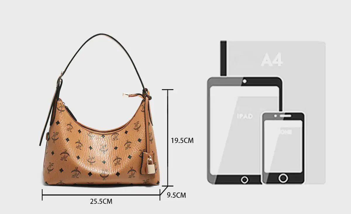 Γυναικεία Τσάντα Χειρός Foxer 9158162F Καφέ