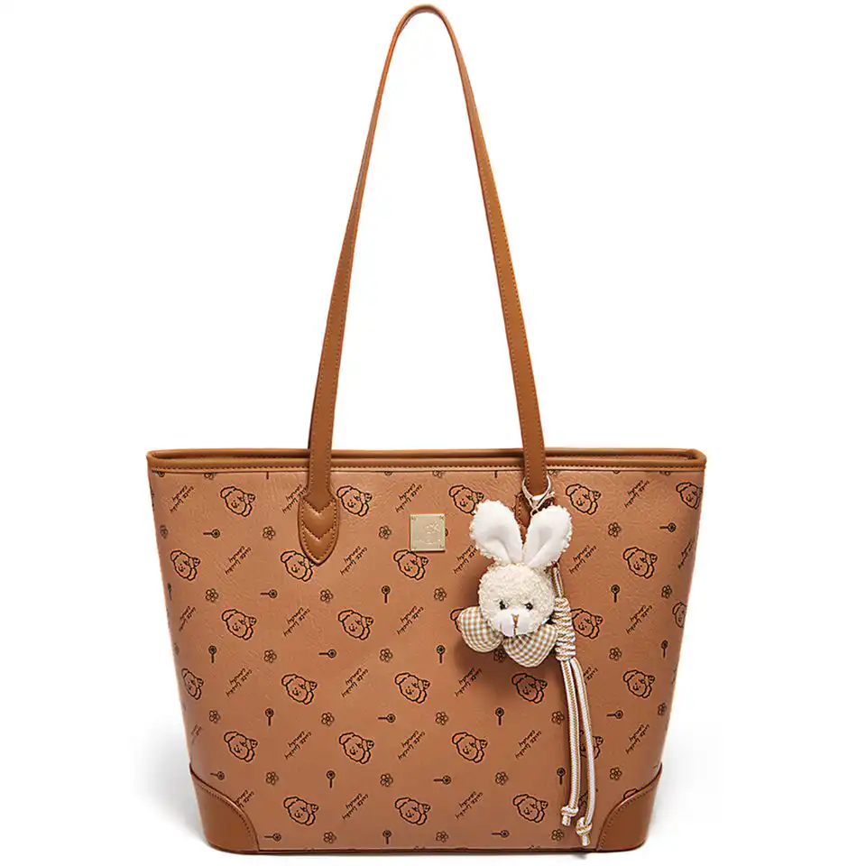 Γυναικεία Τσάντα Ώμου PVC Χειρός Foxer 9158195F καφέ Γυναικεία Τσάντα Ώμου PVC Χειρός Foxer 9158195F καφέ