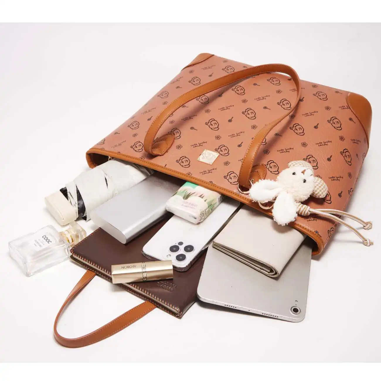 Γυναικεία Τσάντα Ώμου PVC Χειρός Foxer 9158195F καφέ