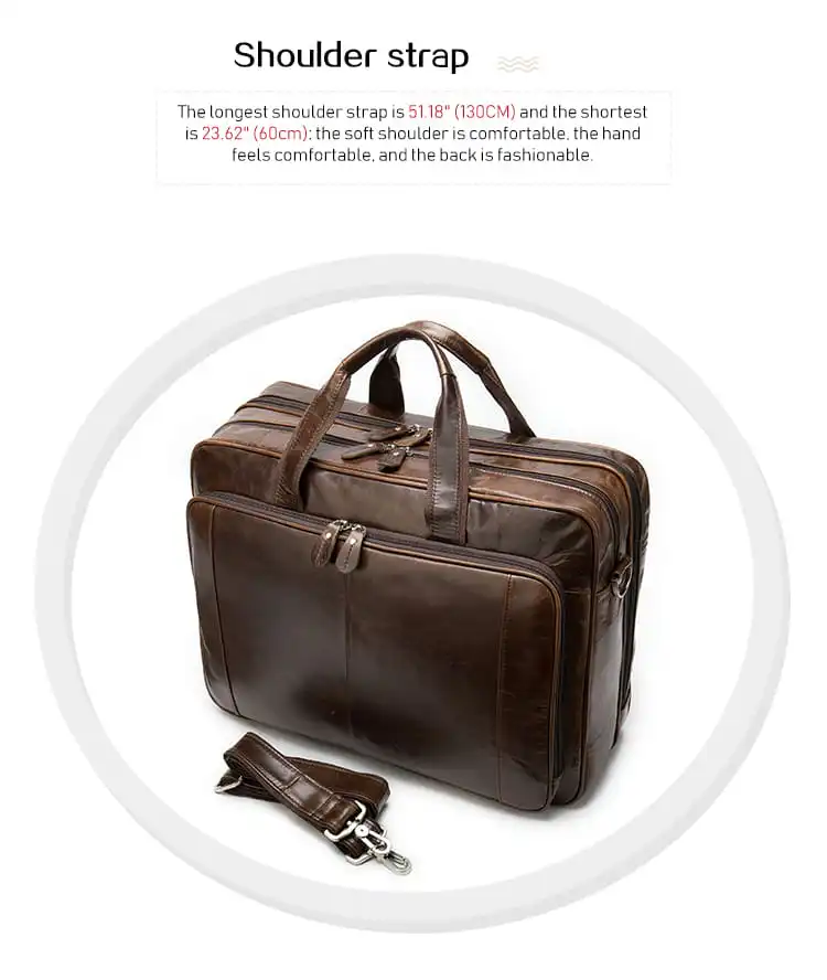 Δερμάτινος χαρτοφύλακας Cardinal 9205 coffee