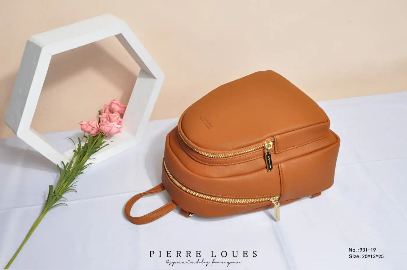 Σακίδιο Πλάτης Pierre Loues 931-19 μπορντό Σακίδιο Πλάτης Pierre Loues 931-19 μπορντό