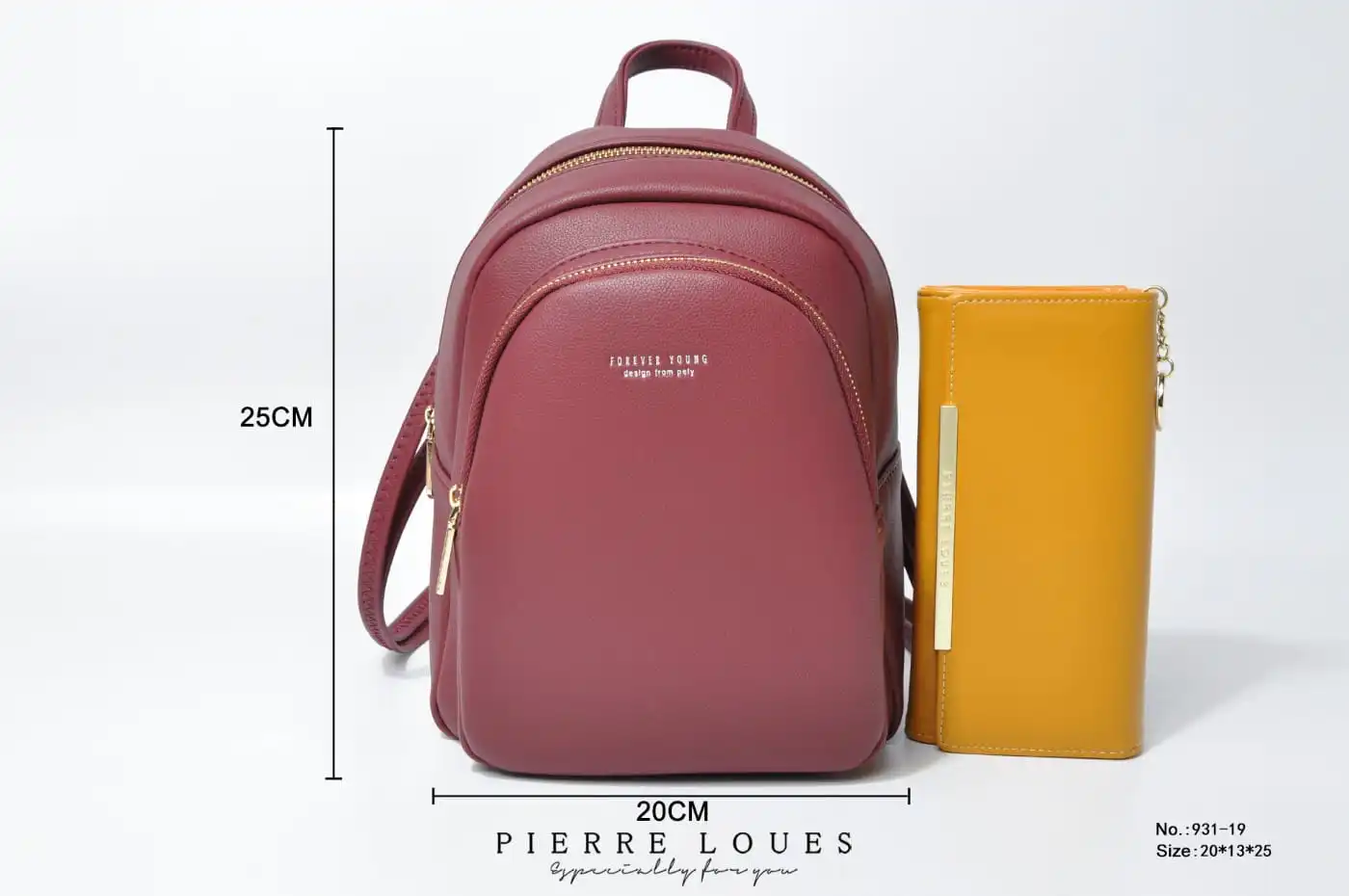 Σακίδιο Πλάτης Pierre Loues 931-19 ρόζ Σακίδιο Πλάτης Pierre Loues 931-19 ρόζ