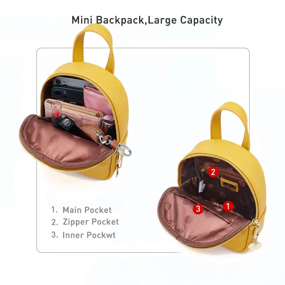 Σακίδιο Πλάτης Pierre Loues 931-5 κίτρινο