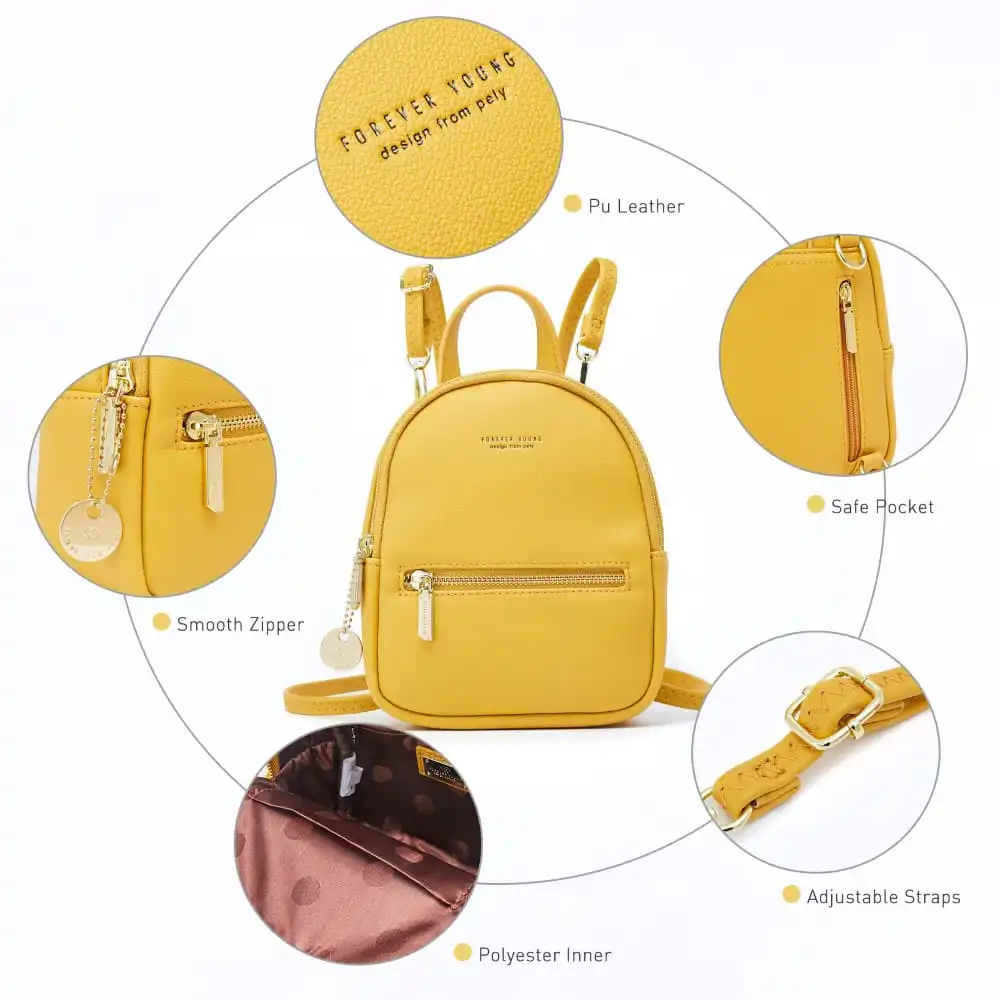 Σακίδιο Πλάτης Pierre Loues 931-5 κίτρινο