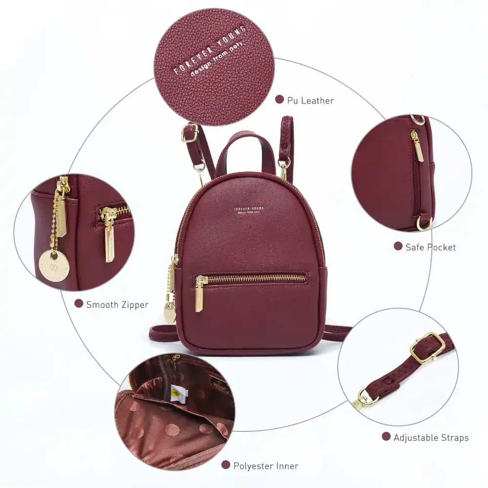 Σακίδιο Πλάτης Pierre Loues 931-5 μπορντό