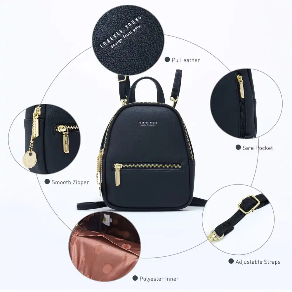 Σακίδιο Πλάτης Pierre Loues 931-5 μαύρο