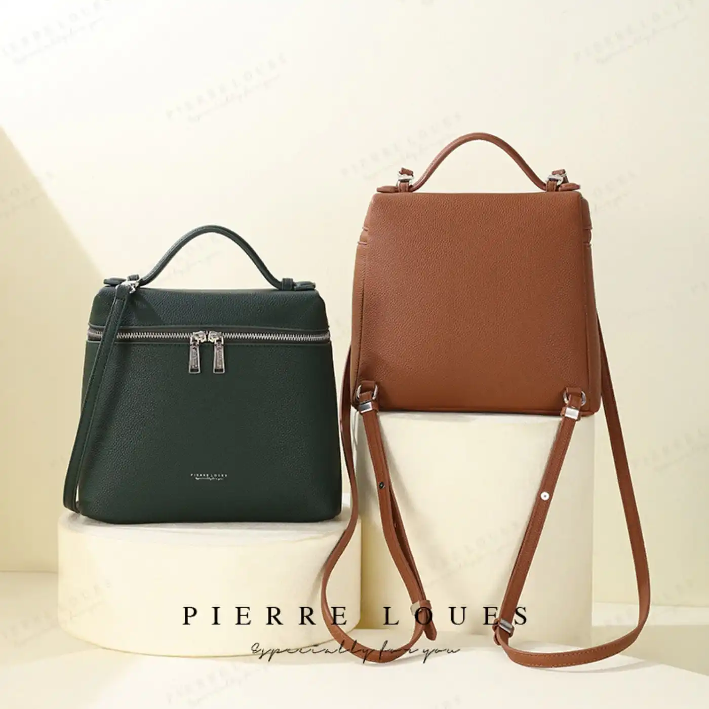 Σακίδιο Πλάτης Pierre Loues 931-62 πράσινο Σακίδιο Πλάτης Pierre Loues 931-62 πράσινο