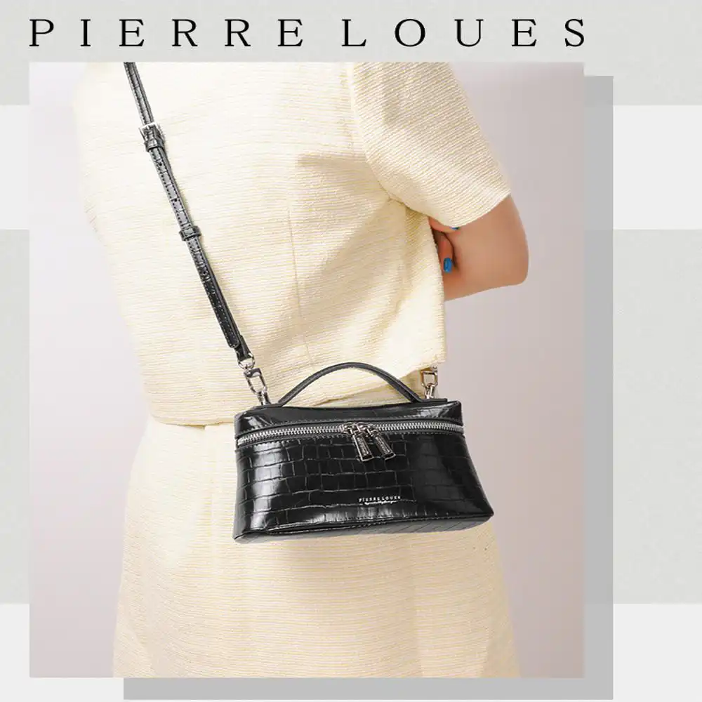 Γυναικεία Τσάντα Χιαστί Pierre Loues PL931-69-Α03 μαύρο