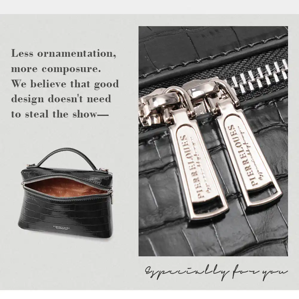 Γυναικεία Τσάντα Χιαστί Pierre Loues PL931-69-Α03 μαύρο