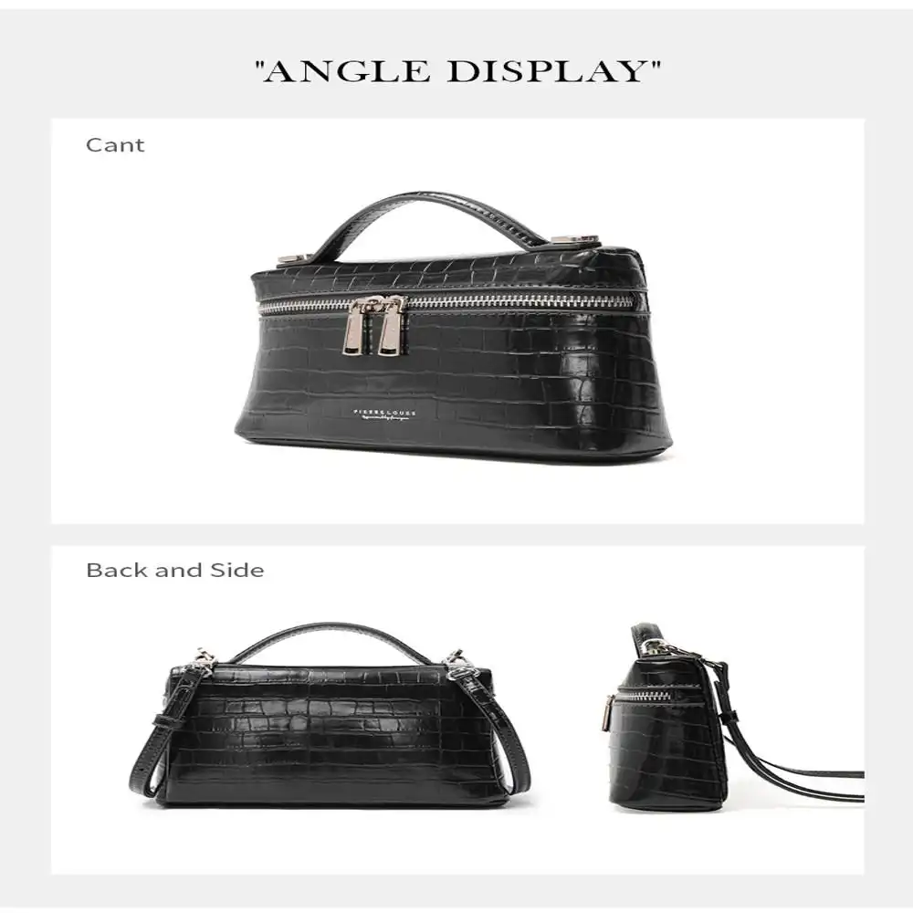 Γυναικεία Τσάντα Χιαστί Pierre Loues PL931-69-Α03 μαύρο