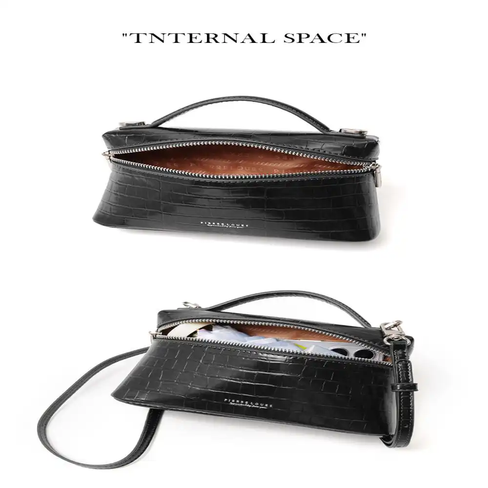 Γυναικεία Τσάντα Χιαστί Pierre Loues PL931-69-Α03 μαύρο