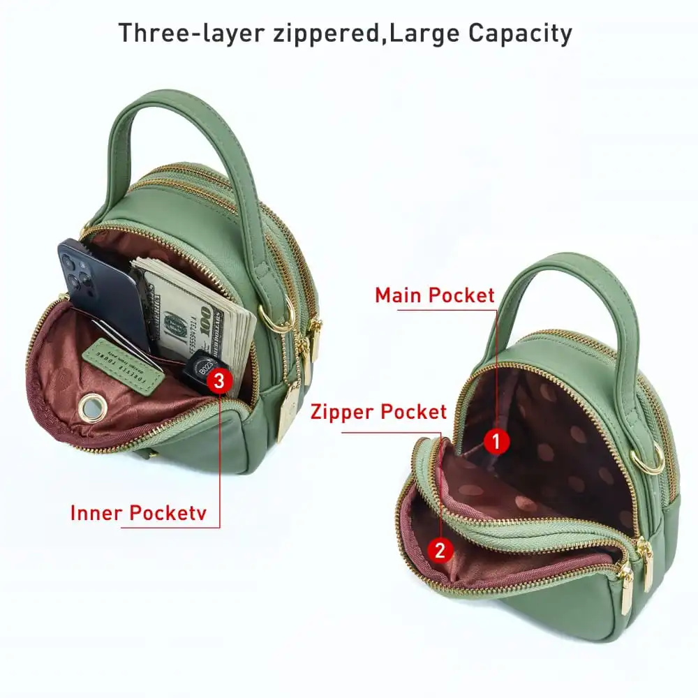 Σακίδιο Πλάτης Pierre Loues 931-8 πράσινο