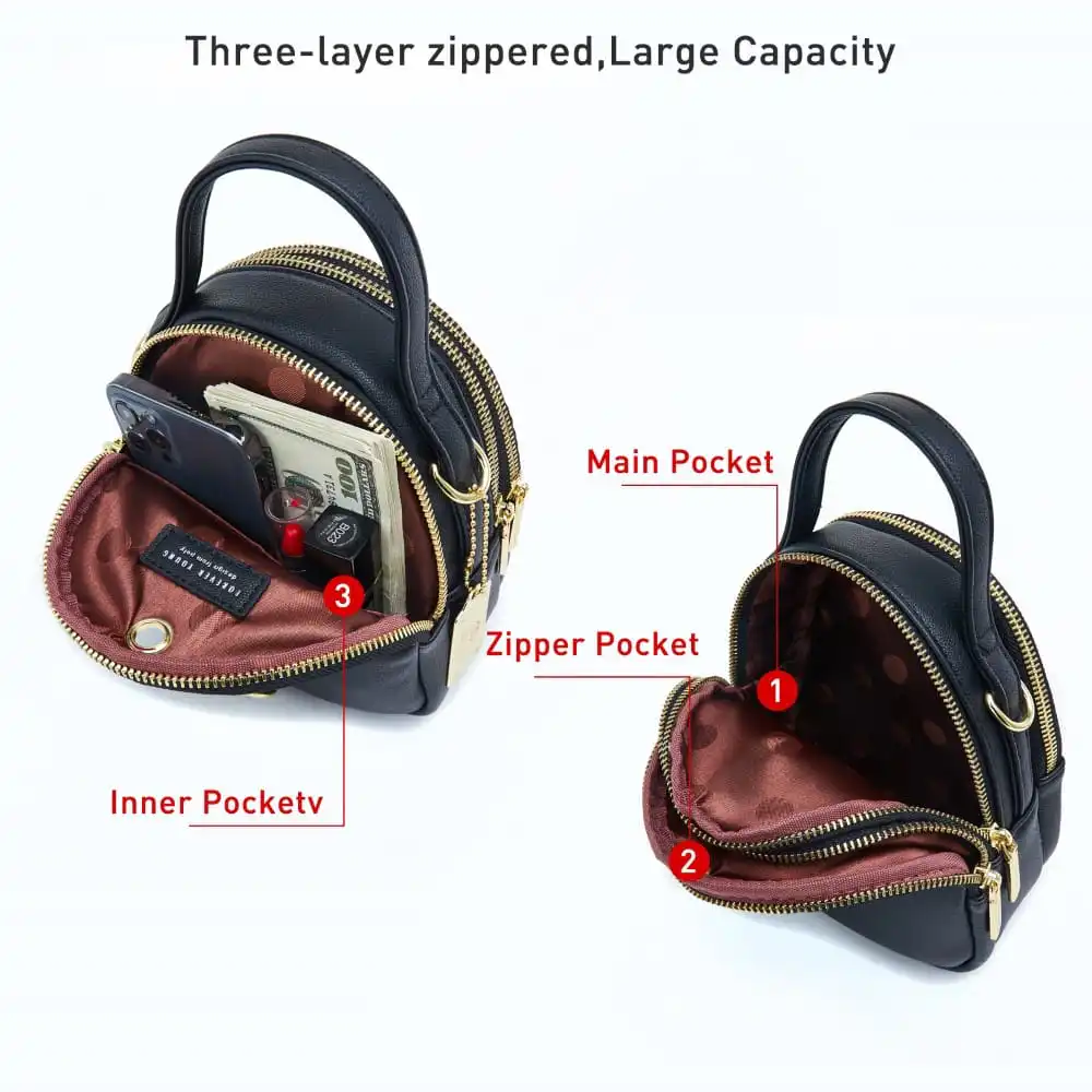 Σακίδιο Πλάτης Pierre Loues 931-8 μαύρο