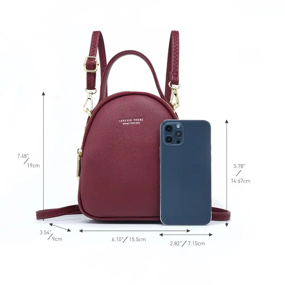 Σακίδιο Πλάτης Pierre Loues 931-8 μπορντό