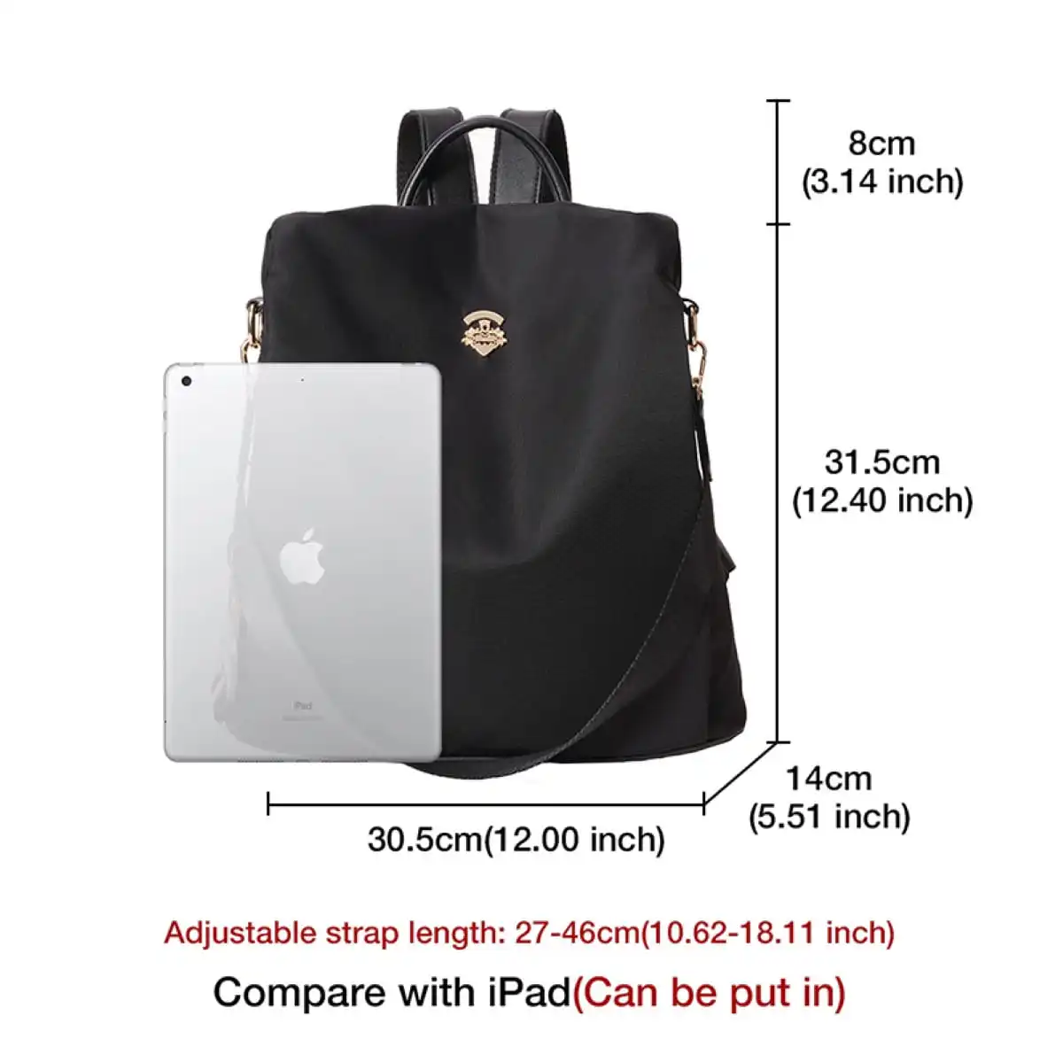 Σακίδιο Πλάτης Foxer 947008F μαύρο