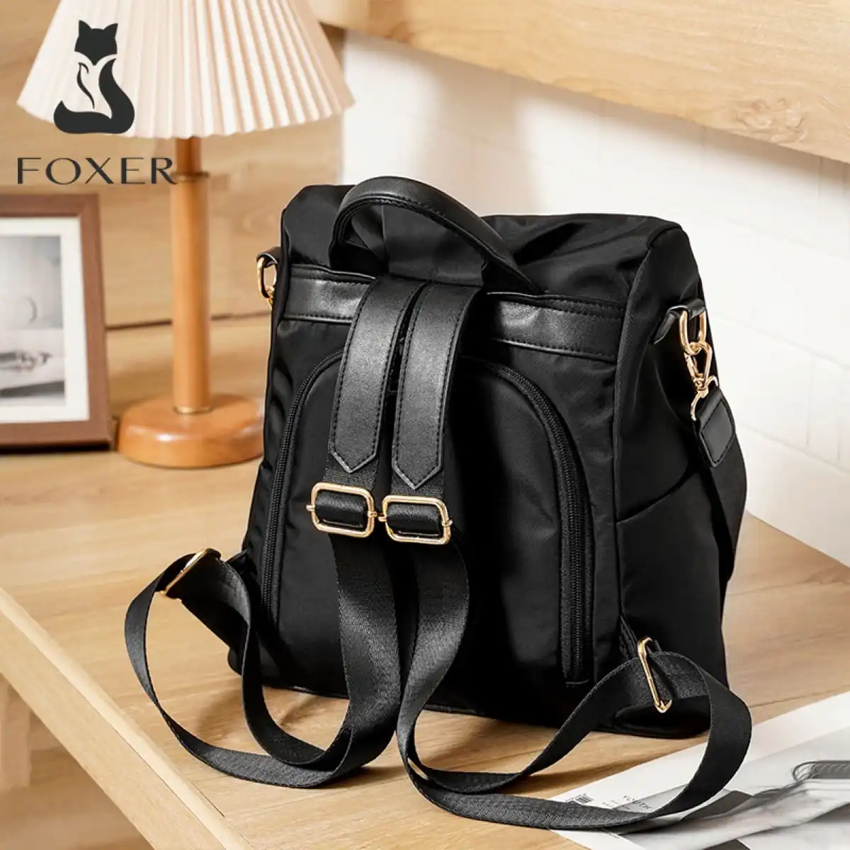 Σακίδιο Πλάτης Foxer 947008F μαύρο