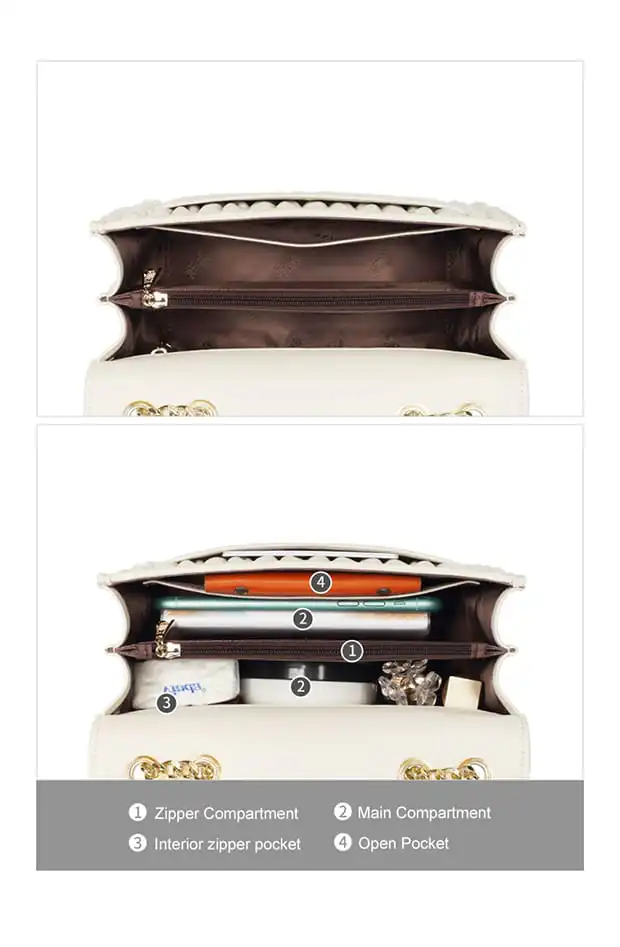 Δερμάτινη Γυναικεία Τσάντα Χιαστί Foxer 953168F μαύρο