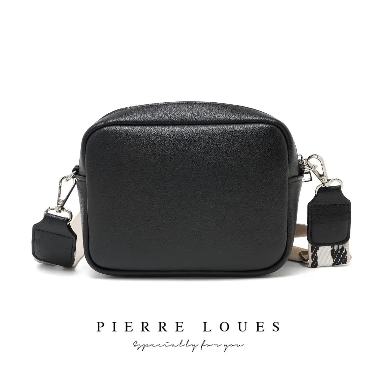 Γυναικεία Τσάντα Χιαστί Pierre Loues PL959-9 μαύρο