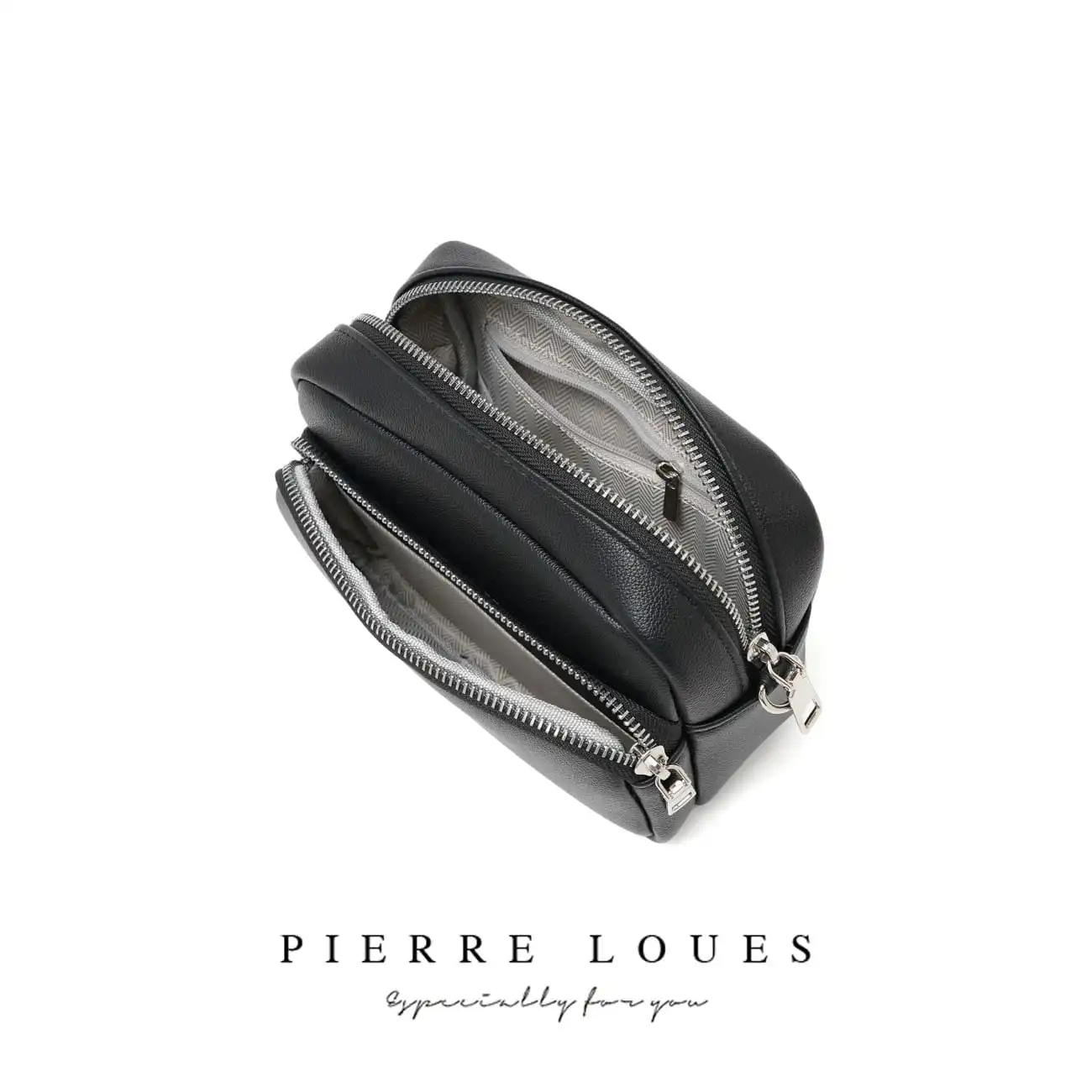 Γυναικεία Τσάντα Χιαστί Pierre Loues PL959-9 μαύρο