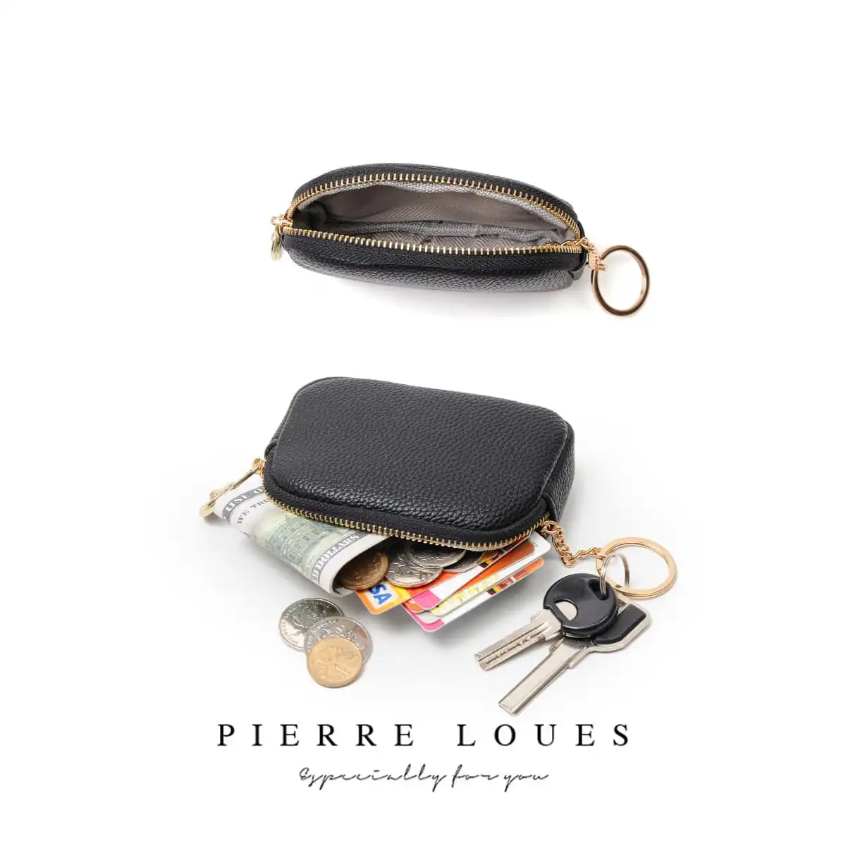 Γυναικείo πορτοφόλι Pierre Loues PL967-4 μαύρο