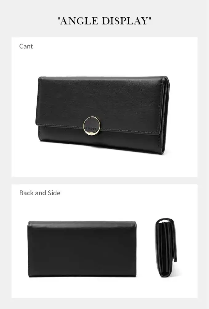 Γυναικείο πορτοφόλι Pierre Loues 982-17-1 μαύρο