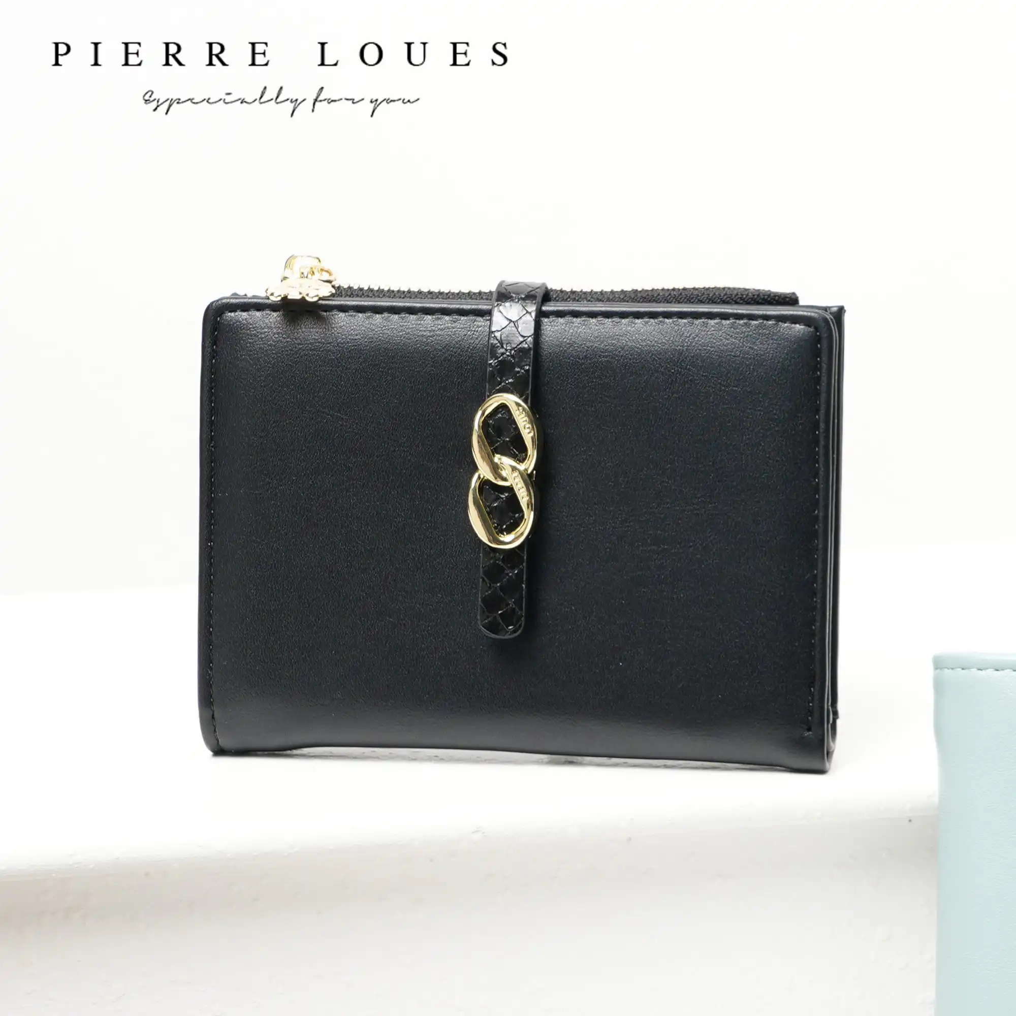 Μικρό Πορτοφόλι Γυναικείο Pierre Loues PL982-31 μαύρο