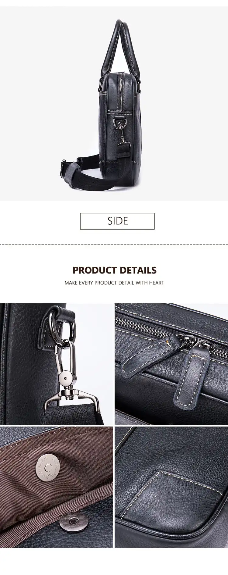 Δερμάτινος χαρτοφύλακας Cardinal 9879(big) black