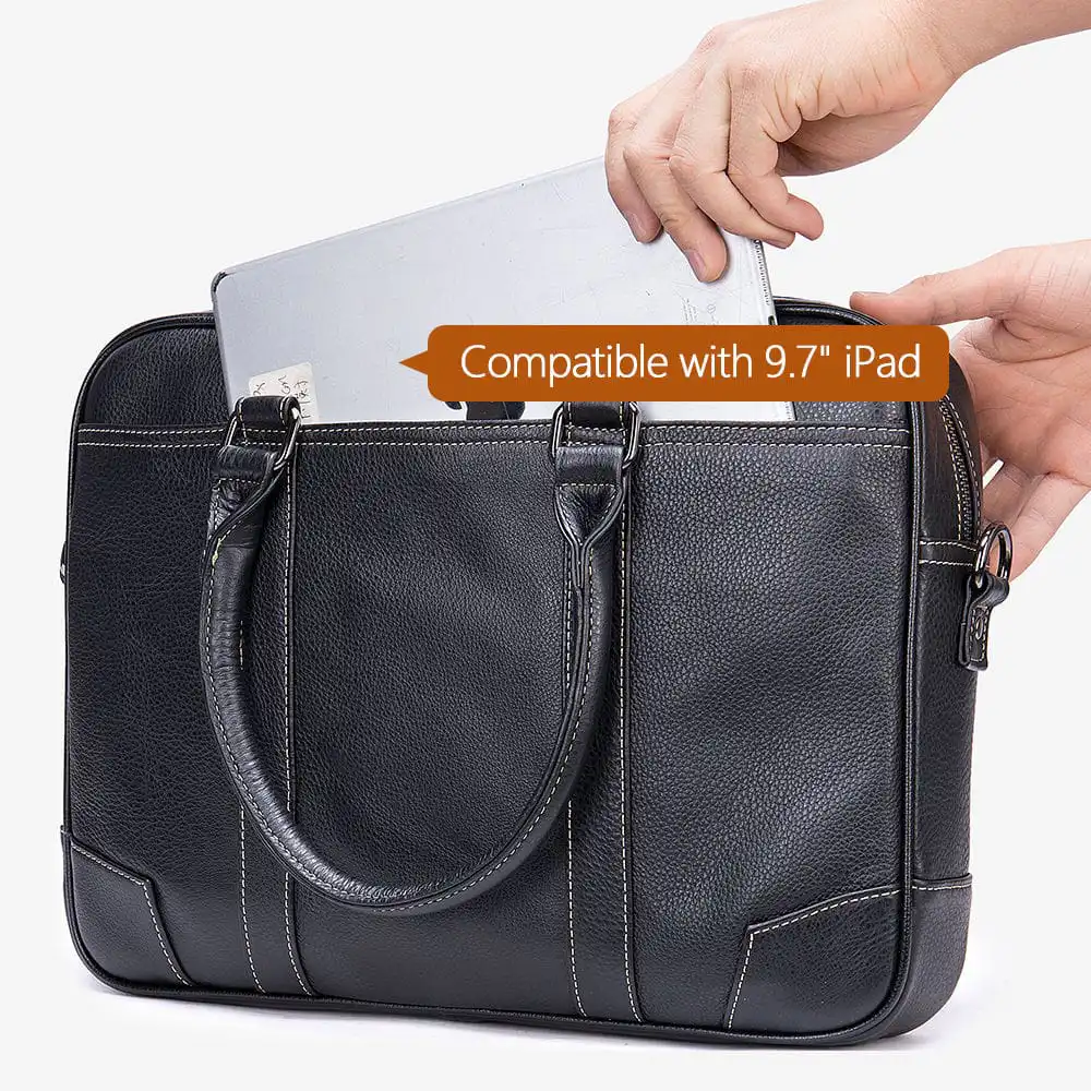 Δερμάτινος χαρτοφύλακας Cardinal 9879(big) black