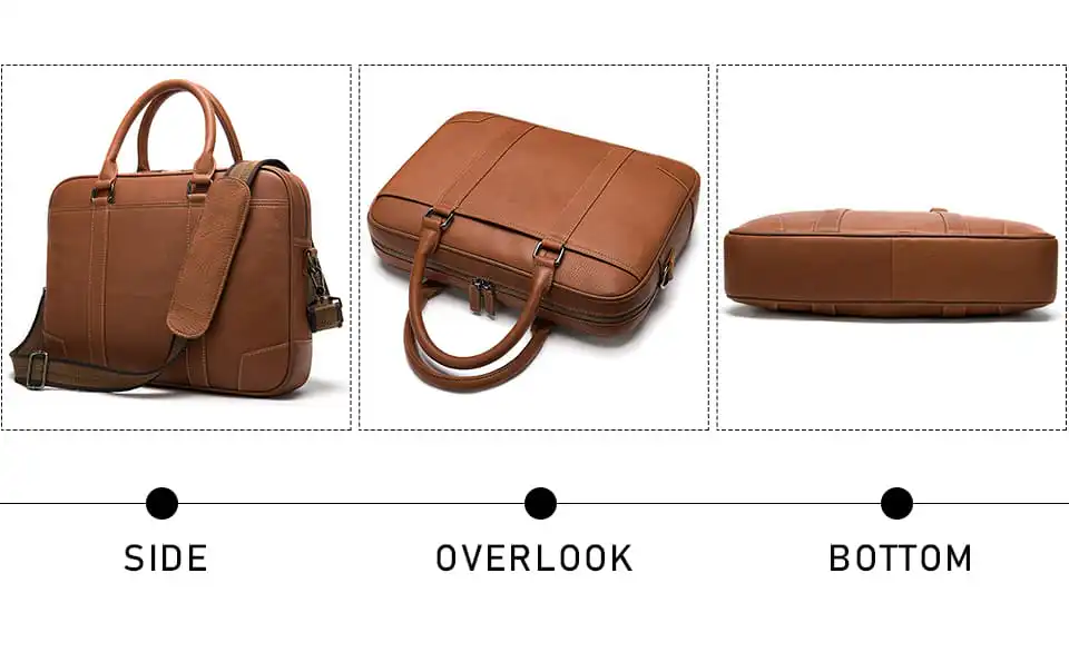 Δερμάτινος χαρτοφύλακας Cardinal 9879(small) coffee