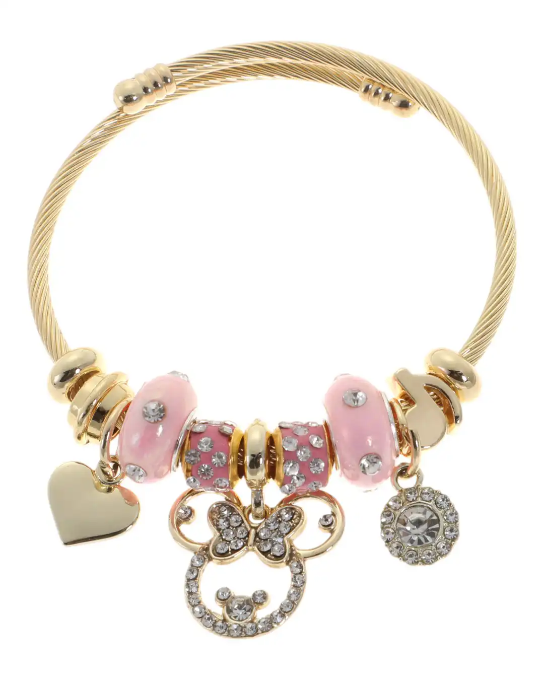 Βραχιόλι με μάους AA-8633-16 – Ροζ Βραχιόλι με μάους AA-8633-16 – Ροζ