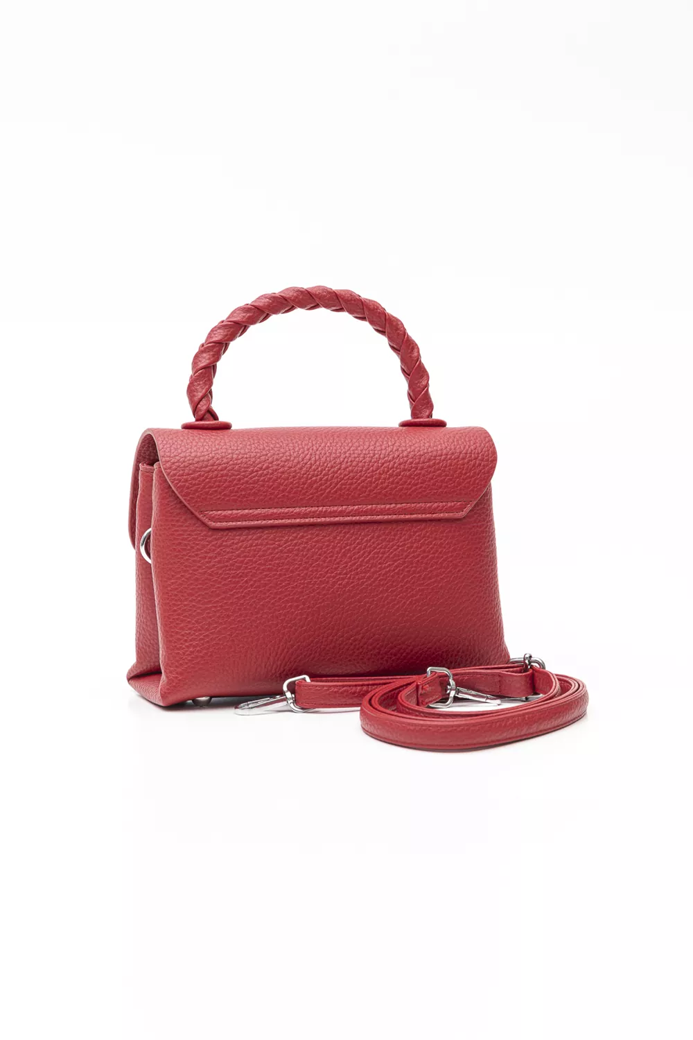 Μικρή τσάντα με κοντό πλεκτό χέρι