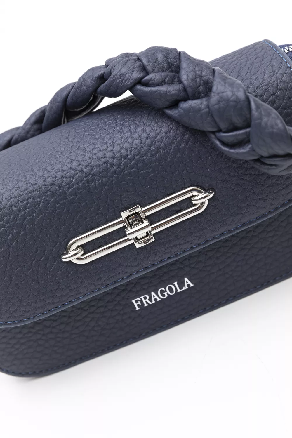 Τσάντα ώμου με πλεκτό μαλακό χέρι