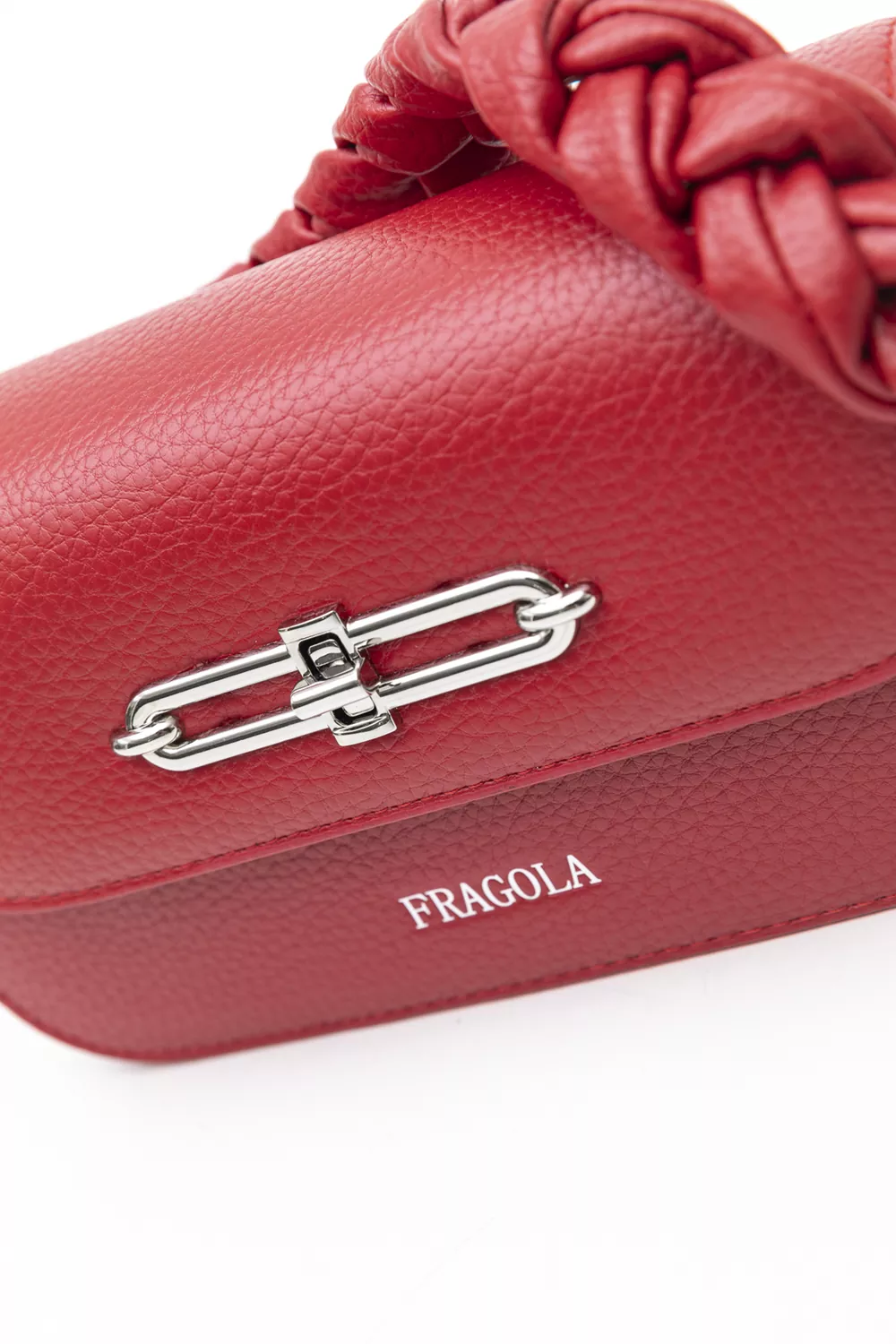 Τσάντα ώμου με πλεκτό μαλακό χέρι