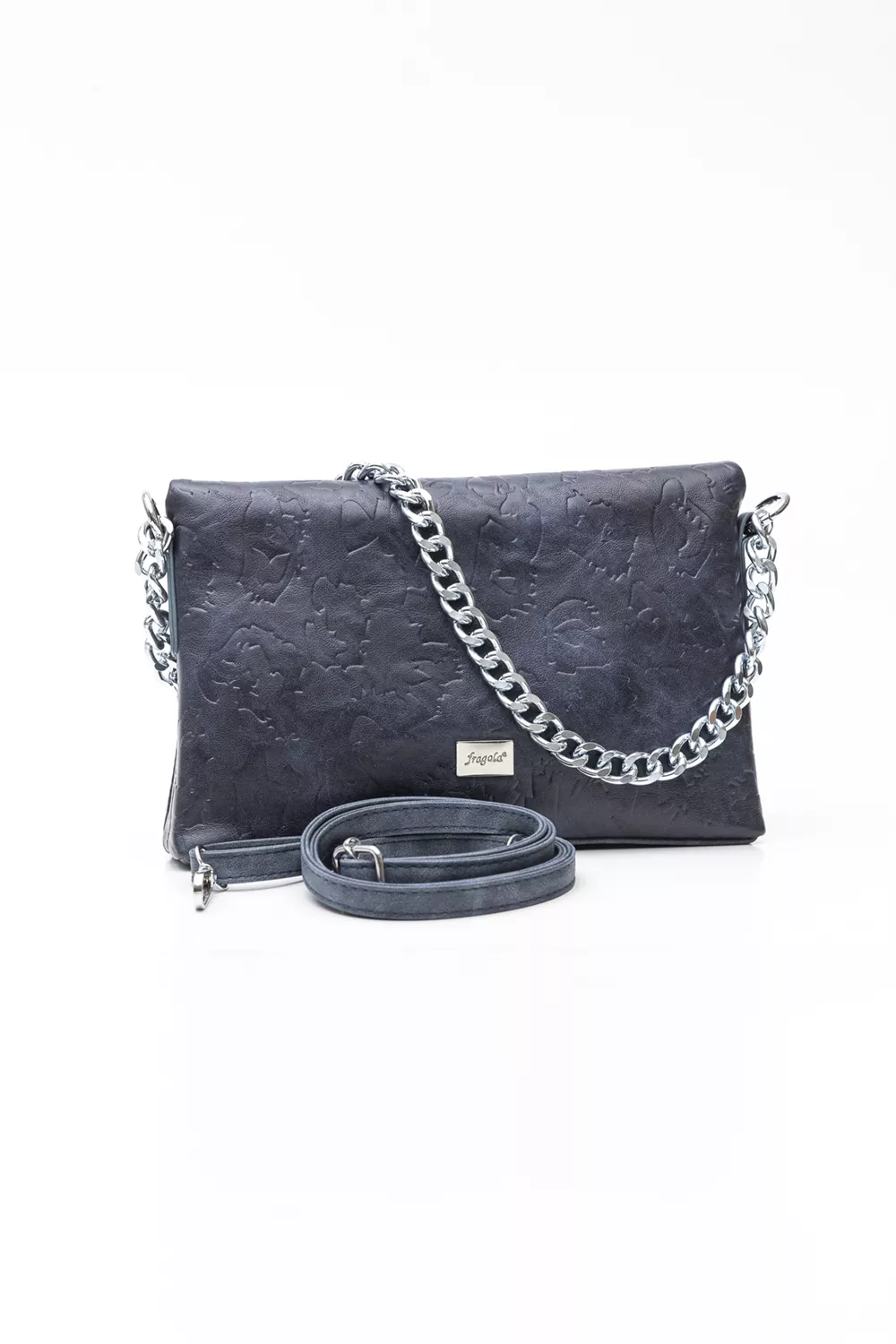 Soft μεσαία τσάντα-φάκελος με print