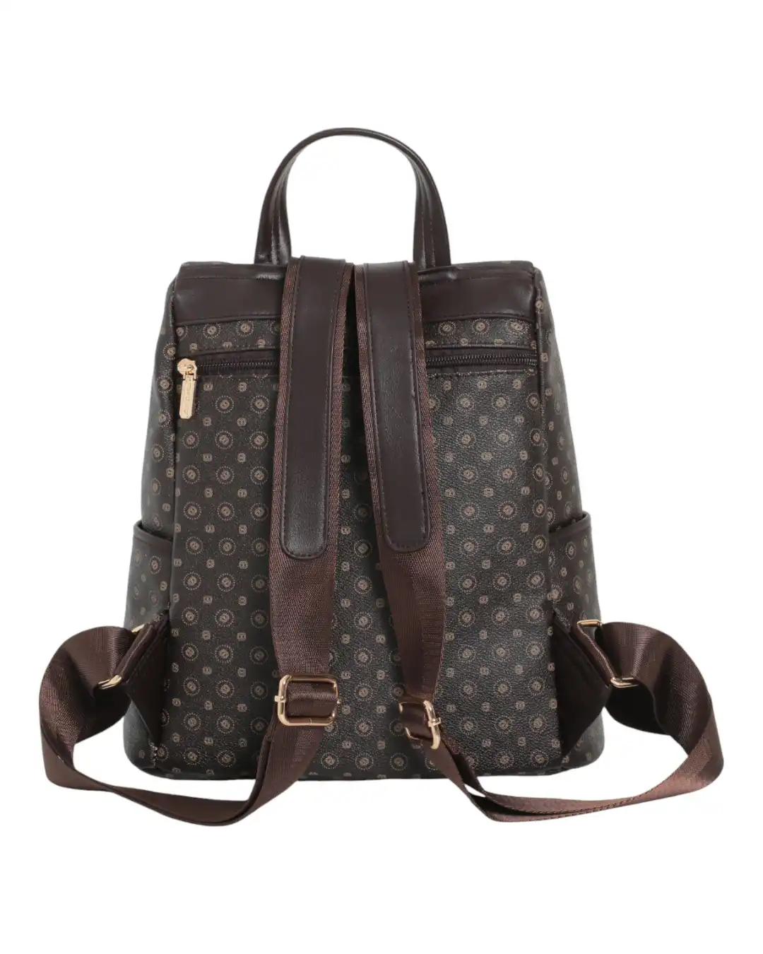 Τσάντα Πλάτης KX-2501 - Σκούρο Καφέ