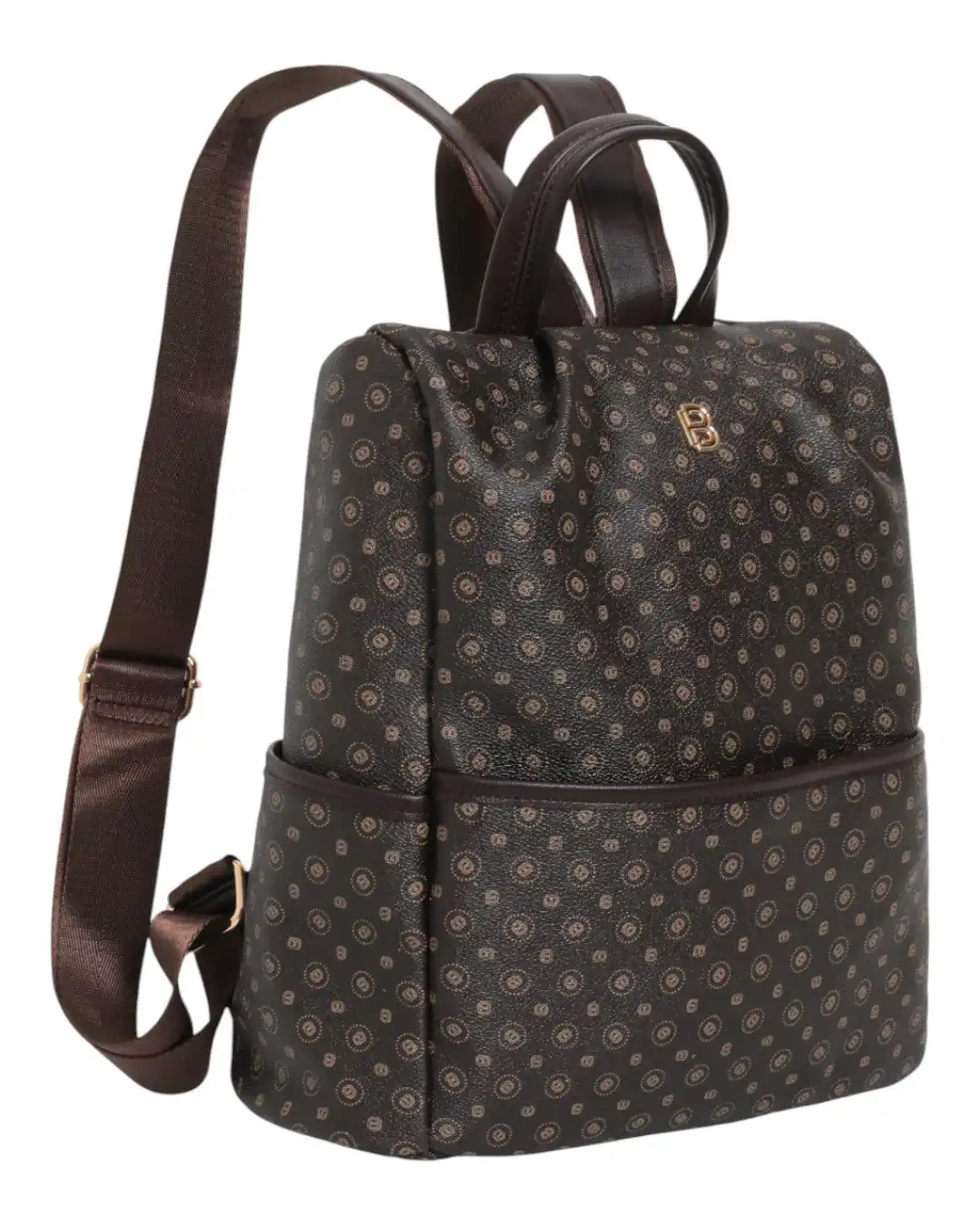 Τσάντα Πλάτης KX-2501 - Σκούρο Καφέ