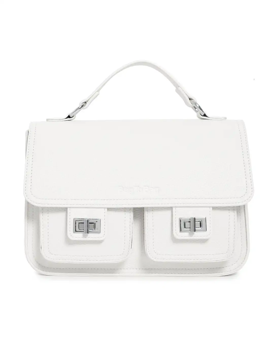 Τσάντα χειρός KX2422 – Ασπρο Τσάντα χειρός KX2422 – Ασπρο