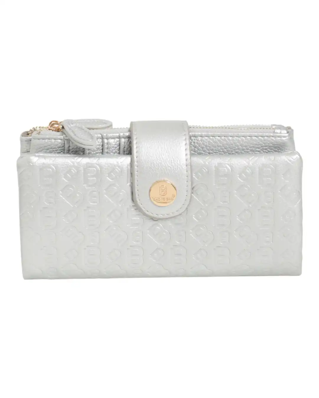 Πορτοφόλι HJ-3052 – Ασημί