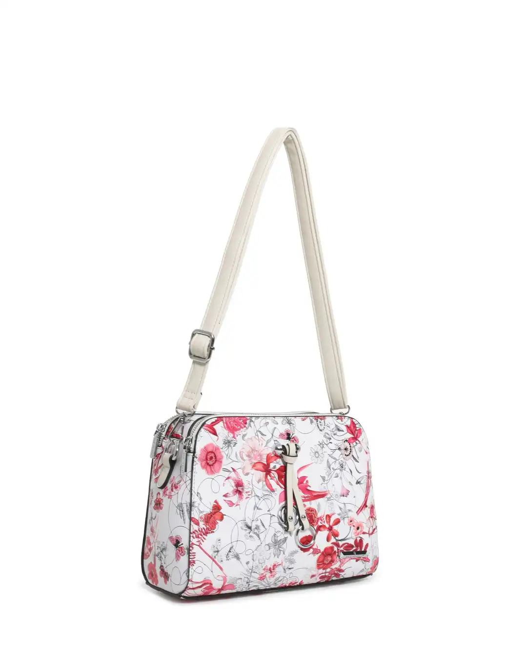 Τσαντάκι χειρός με λουλούδια WH8005 – Φούξ